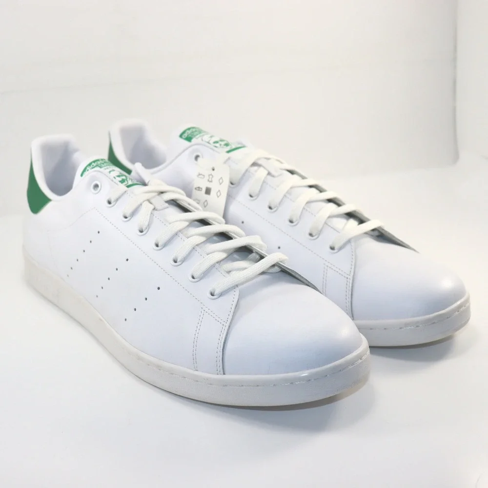 Adidas Stan Smith‎ Mens Size 21 White Green M20324 Leather Sneakers Classic